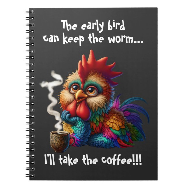Carnet Je prendrai le café (Devant)