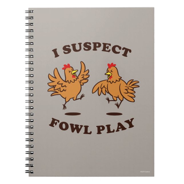 Carnet Je soupçonne Fowl Play (Devant)
