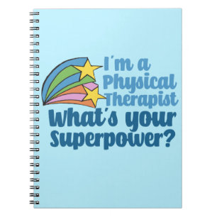 Carnet Je suis physiothérapeute Quel est votre super-pouv