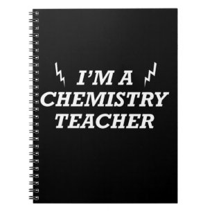 Carnet Je suis professeur de chimie