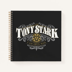 Carnet Je suis Tony Stark, je suis Iron Man Graphique Orn