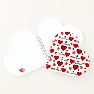 Carnet Je t'aime...plus que n'importe quel mot ne peut le