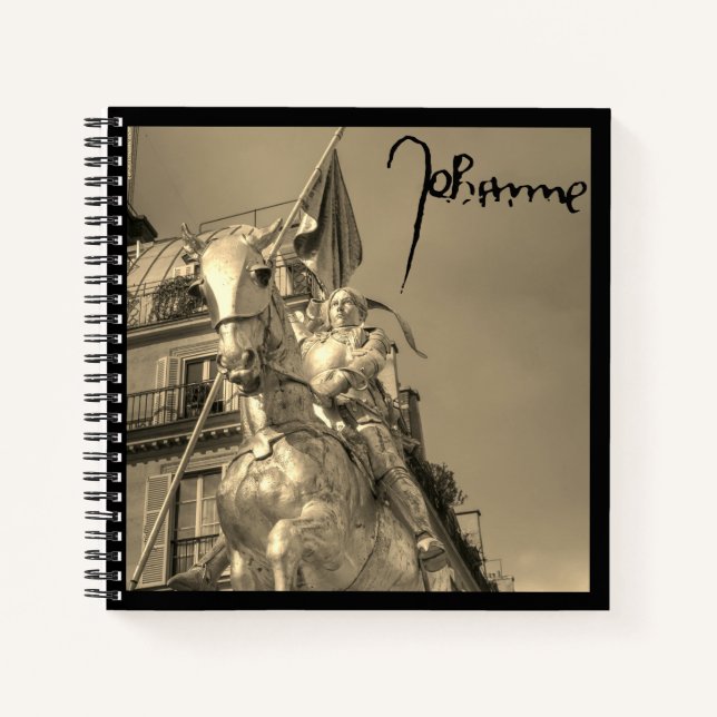Carnet Jeanne d'Arc – Johanna von Orléans – Saint Joan (Devant)