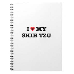 Carnet J'Encoeur Mon Chih Tzu