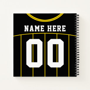 Carnet Jersey de football de football personnalisa