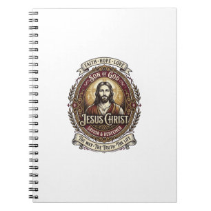 Carnet Jesus Antiques Héritage Graphique T-Shirt Art Chré