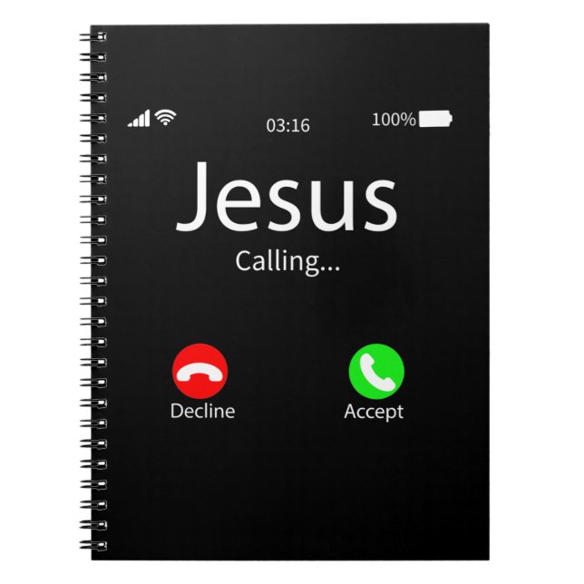 Carnet Jésus Appelle Chrétien (Devant)