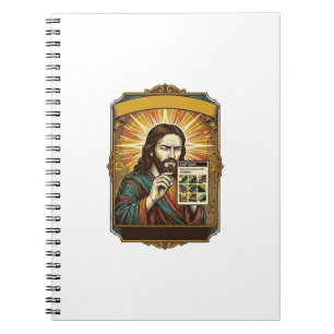 Carnet Jésus Escalier Flou Test Captcha Sécurité Tech Hum