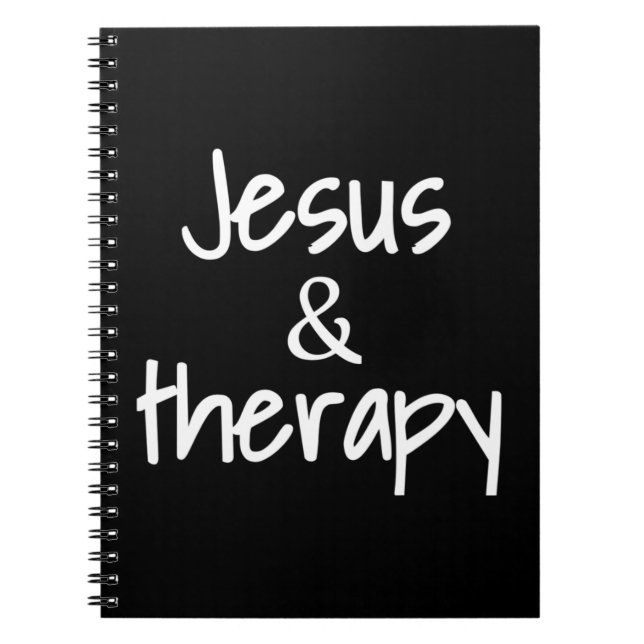 Carnet Jésus Et Thérapie Humour Chrétien Pour Christian C (Devant)