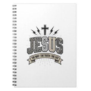 Carnet Jésus Le Chemin La Vérité La Vie Vintage Chrétien