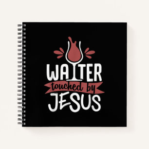 Carnet Jésus Love Water Touched By Jesus Christmas Wine