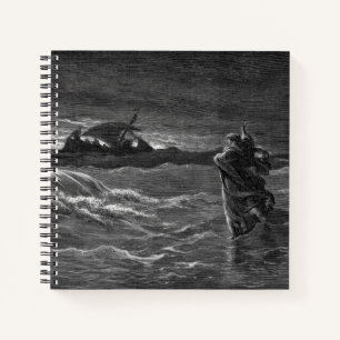 Carnet Jésus marche sur l'eau