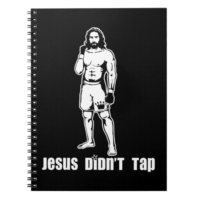 Carnet Jésus n'a pas tapé le T-shirt MIXED MARTIAL ARTJés (Devant)