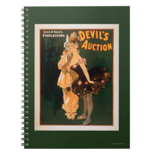 Carnet Jeu de la vente aux enchères du diable éternel de