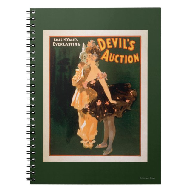 Carnet Jeu d'enchères du diable éternel de Yale (Devant)
