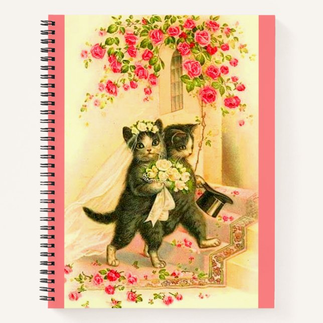 Carnet jeune mariée de kitten (Devant)