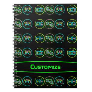 Carnet Jeux de Black & Neon