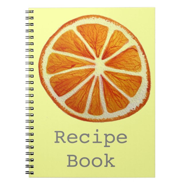 Carnet Jicy Orange (Devant)