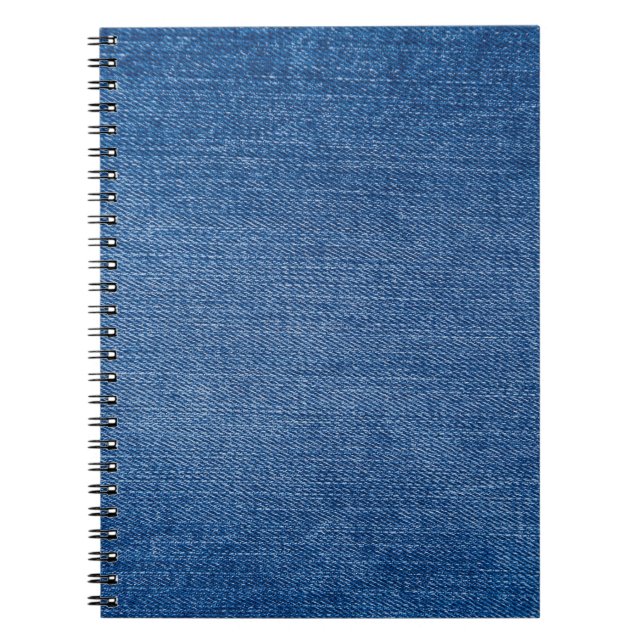 Carnet Jjeans en denim bleu (Devant)