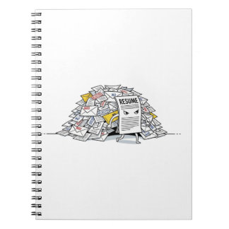 Carnet Job Hunt Noteboo - Drôle Reprendre Rejet Carton