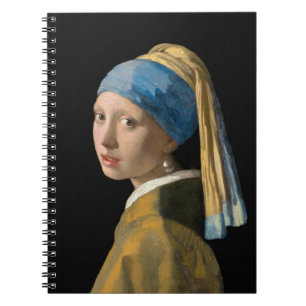 Carnet Johannes Vermeer - Fille avec une oreille perle