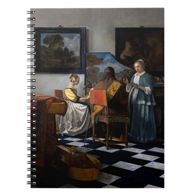 Carnet Johannes Vermeer - Le Concert (Devant)