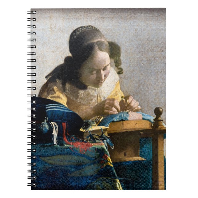 Carnet Johannes Vermeer - Le Lacemaker (Devant)