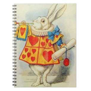Carnet John Tenniel Le lapin blanc
