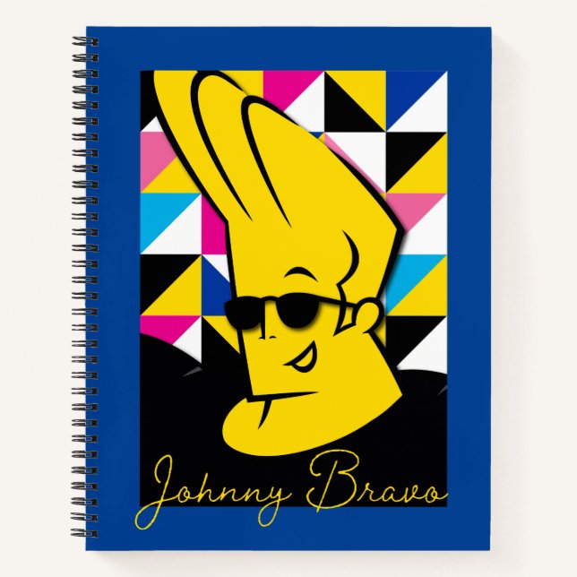 Carnet Johnny Bravo Pop Art Graphic (Devant)