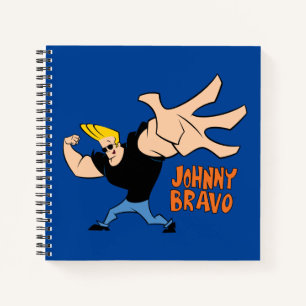 Carnet Johnny Bravo Pose Iconique