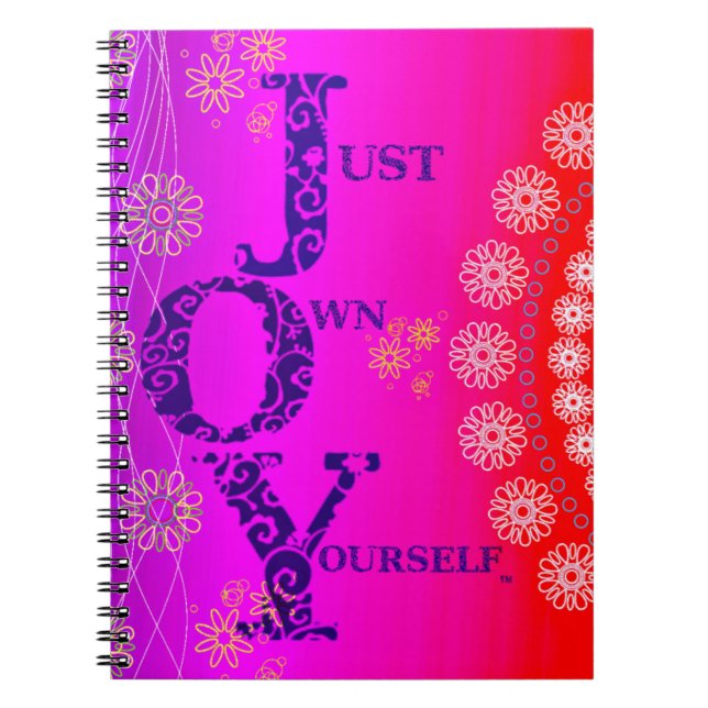 Carnet JOIE vibrante (Devant)