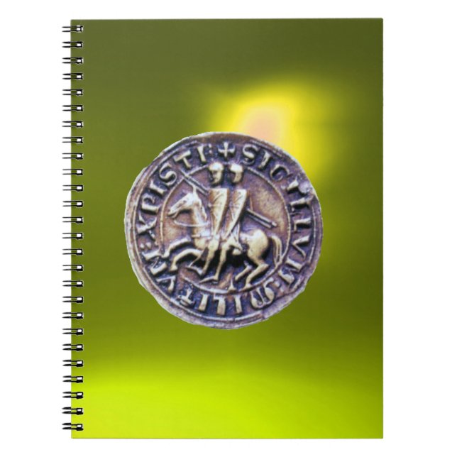 Carnet JOINT du jaune des CHEVALIERS TEMPLAR (Devant)