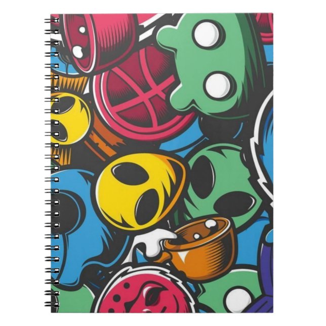 Carnet Joker Graffiti (Devant)