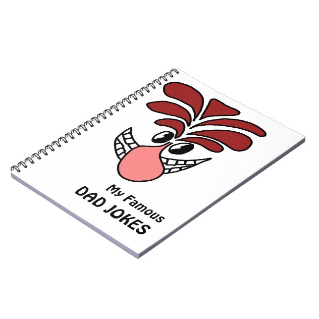 Carnet Joker Keeper Funny Face Texte modifiable (Côté gauche)