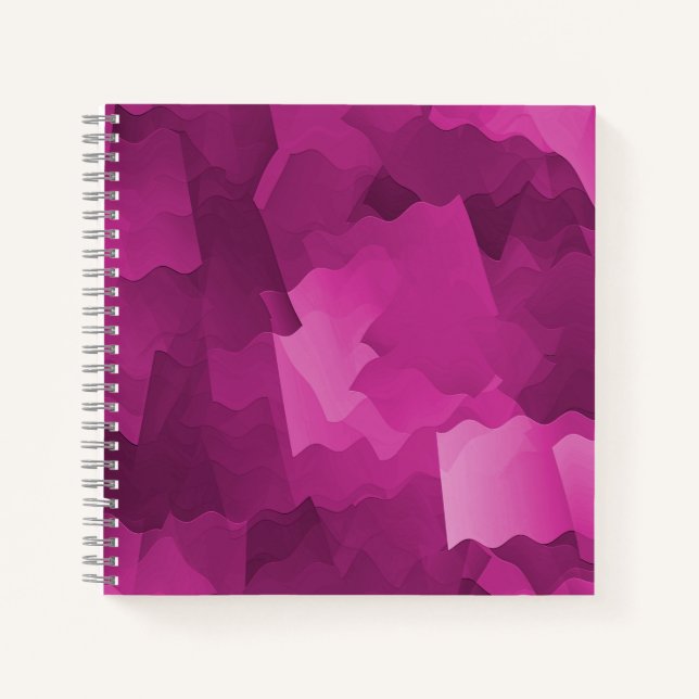 Carnet Joli en rose..... (Devant)