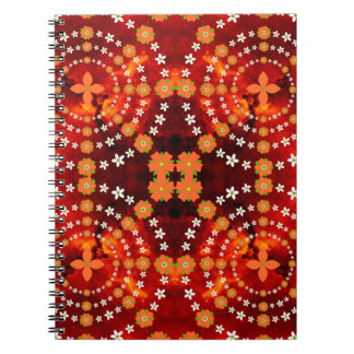 Carnet Joli motif floral joli jardin mignon