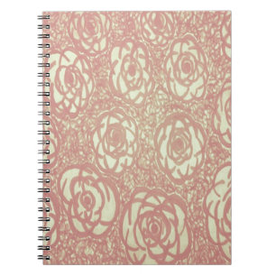 Carnet Joli Motif rose