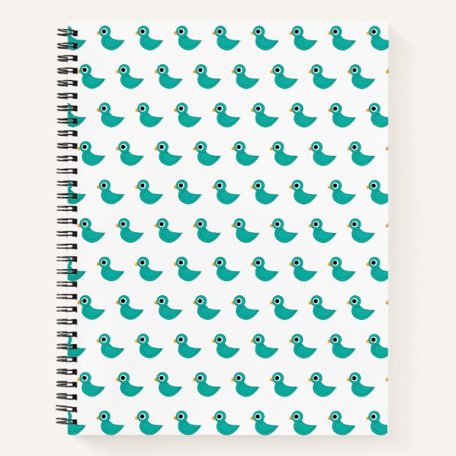 Carnet Joli oiseau bleu (Devant)