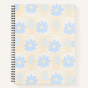 Carnet Joli Pastel Blue Floral