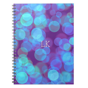 Carnet Jolie couleur flottante turquoise