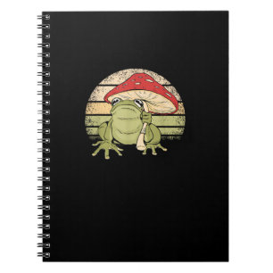 Carnet Jolie esthétique Frog Mushroom Goblincor de cottag