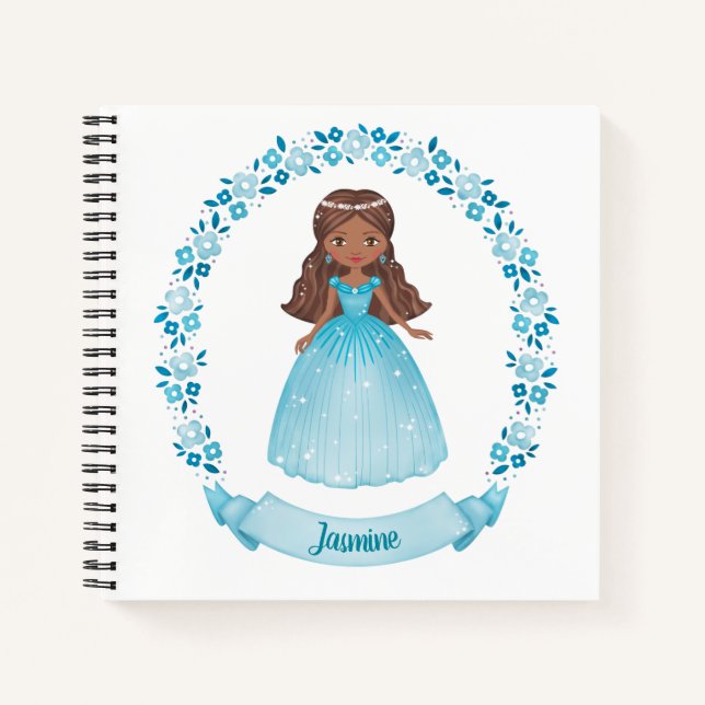 Carnet Jolie Fille Enfants (Devant)