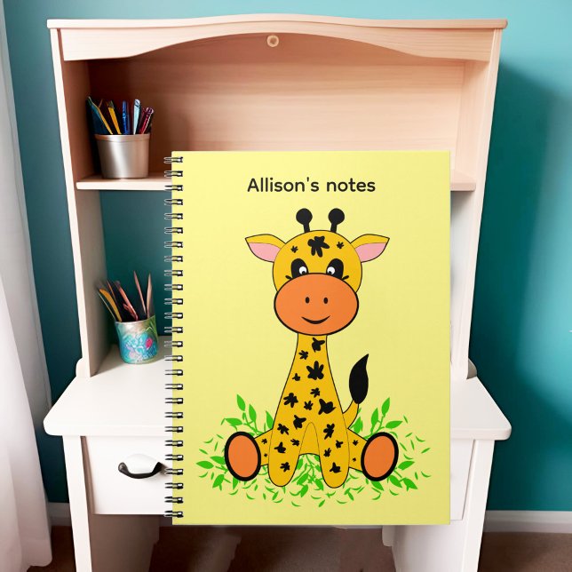 Carnet Jolie petite girafe pour enfants (Créateur téléchargé)