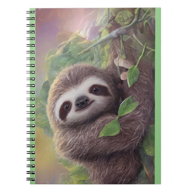 Carnet Jolie Sloth (Devant)