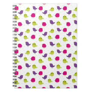 Carnet Jolis oiseaux colorés