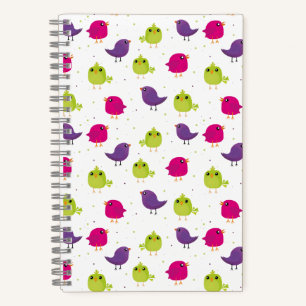 Carnet Jolis oiseaux colorés