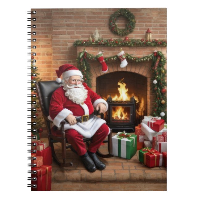 Carnet Jolly Old Santa Claus (Devant)