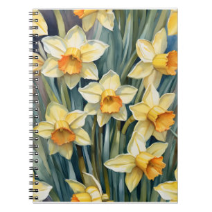 Carnet Jonquilles de printemps