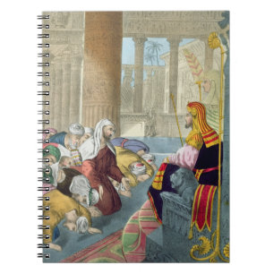 Carnet Joseph recevant l'hommage de ses frères, de