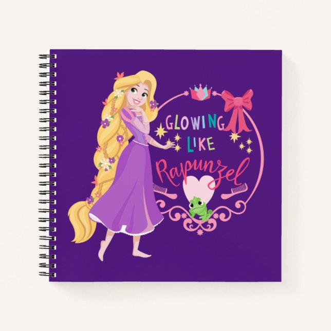 Carnet Jouer comme Rapunzel (Devant)